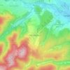 Mappa topografica Oehrenstock, altitudine, rilievo
