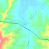 Mappa topografica Minden, altitudine, rilievo