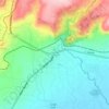 Mappa topografica Kisian, altitudine, rilievo