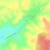 Mappa topografica Cabeza de la Cerda, altitudine, rilievo