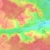 Mappa topografica Saint-Arnoult-en-Yvelines, altitudine, rilievo