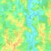 Mappa topografica Champ du Bourg, altitudine, rilievo