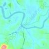 Mappa topografica Pulamanthole, altitudine, rilievo