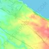 Mappa topografica Regione Li Pidriazzi II, altitudine, rilievo