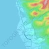 Mappa topografica Pangasugan, altitudine, rilievo
