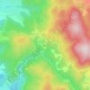 Mappa topografica Malgoutte, altitudine, rilievo