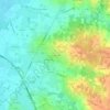 Mappa topografica Les Massets, altitudine, rilievo