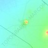 Mappa topografica Chotila, altitudine, rilievo