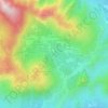 Mappa topografica Erbajolo, altitudine, rilievo