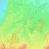 Mappa topografica Dösingen, altitudine, rilievo