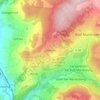 Mappa topografica Zinhain, altitudine, rilievo