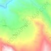 Mappa topografica Colaya, altitudine, rilievo