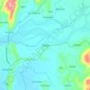 Mappa topografica Tayum, altitudine, rilievo