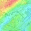 Mappa topografica Mategnin, altitudine, rilievo