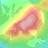 Mappa topografica Mount Cahilty, altitudine, rilievo