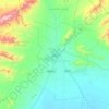 Mappa topografica غزنی, altitudine, rilievo
