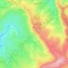 Mappa topografica La Clouse, altitudine, rilievo