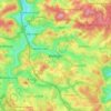 Mappa topografica Wenden, altitudine, rilievo