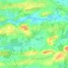 Mappa topografica Les Fromentinières, altitudine, rilievo