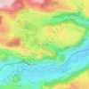 Mappa topografica Nozerolles, altitudine, rilievo