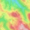 Mappa topografica Rez des Écoliers, altitudine, rilievo