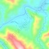 Mappa topografica Teoponte, altitudine, rilievo