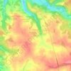 Mappa topografica Chez Naulet, altitudine, rilievo