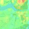 Mappa topografica Parmen, altitudine, rilievo