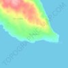 Mappa topografica Penafrancia, altitudine, rilievo