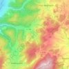 Mappa topografica Stettbach, altitudine, rilievo