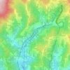 Mappa topografica Riasso, altitudine, rilievo