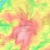 Mappa topografica Sorge-Settendorf, altitudine, rilievo