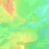 Mappa topografica Вярлево, altitudine, rilievo