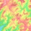 Mappa topografica Eklo, altitudine, rilievo