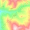Mappa topografica Idabungo, altitudine, rilievo