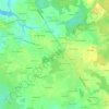 Mappa topografica La Croix Cordier, altitudine, rilievo