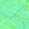 Mappa topografica Vehlgast, altitudine, rilievo