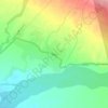 Mappa topografica Tezu, altitudine, rilievo