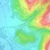 Mappa topografica Les Dévens, altitudine, rilievo