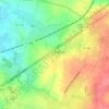 Mappa topografica La Godardière, altitudine, rilievo