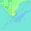 Mappa topografica Rockhouse Point, altitudine, rilievo