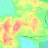 Mappa topografica Gicharani, altitudine, rilievo