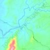 Mappa topografica Palico, altitudine, rilievo