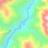 Mappa topografica Yugar, altitudine, rilievo