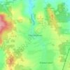 Mappa topografica Oberlichtenau, altitudine, rilievo