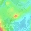 Mappa topografica Бабушкина, altitudine, rilievo