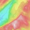 Mappa topografica La Vattay, altitudine, rilievo
