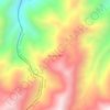 Mappa topografica San Juan Alto, altitudine, rilievo