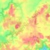 Mappa topografica Lann Kerglaive, altitudine, rilievo