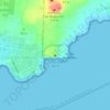Mappa topografica Montaña Amarilla, altitudine, rilievo